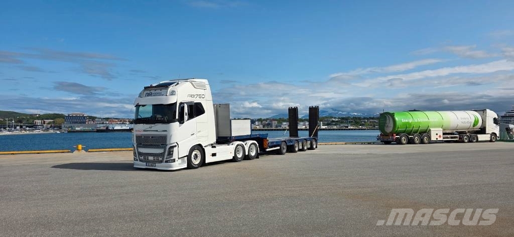 Volvo FH 16 750 平板栏板货车