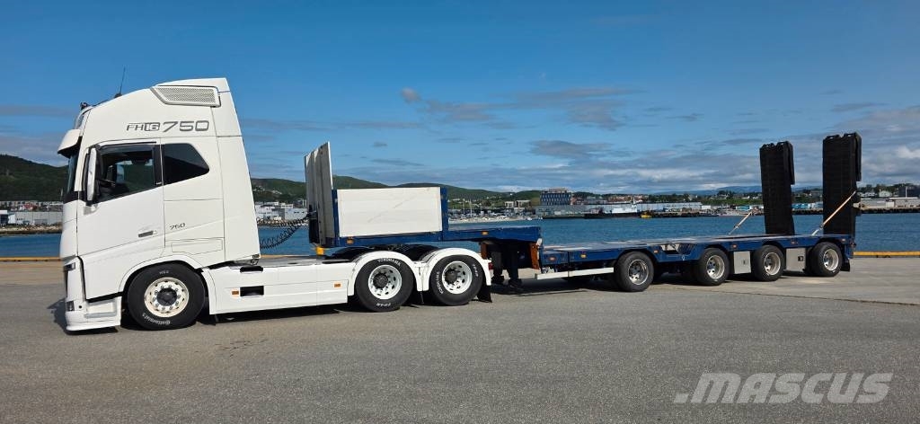 Volvo FH 16 750 平板栏板货车