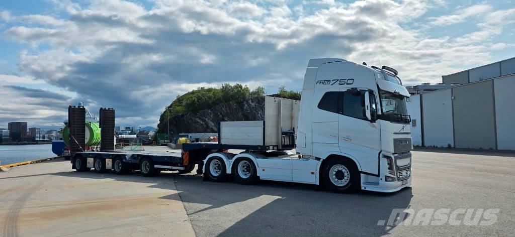 Volvo FH 16 750 平板栏板货车