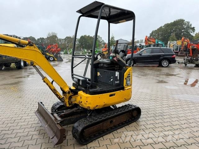Komatsu PC 16 R-3 Mini bagri <7t