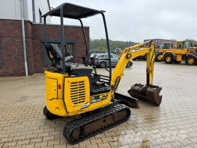 Komatsu PC 16 R-3 Mini bagri <7t