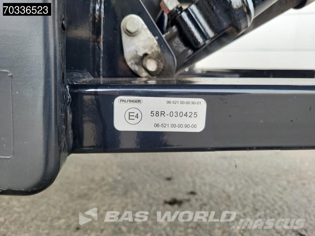 Iveco Eurocargo 75E190 4X2 8tonner 1000kg Tailgate Autom Тентованные грузовики