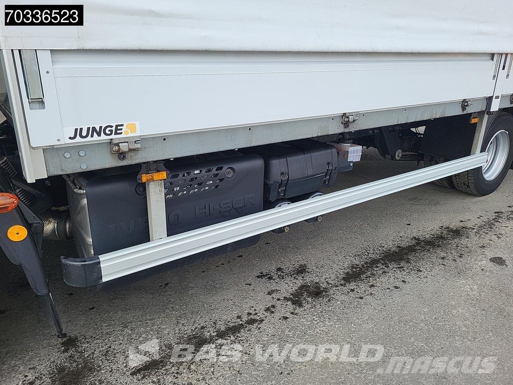 Iveco Eurocargo 75E190 4X2 8tonner 1000kg Tailgate Autom Тентованные грузовики