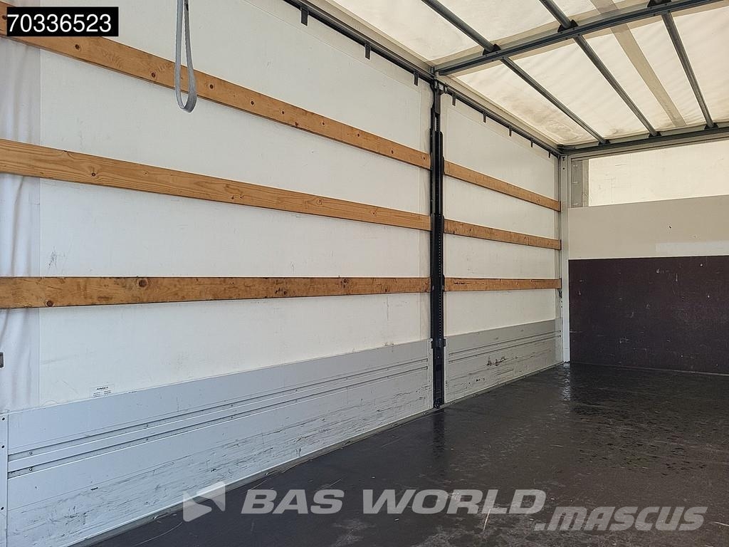 Iveco Eurocargo 75E190 4X2 8tonner 1000kg Tailgate Autom Тентованные грузовики