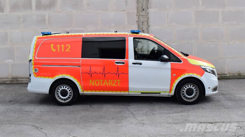 Mercedes-Benz Vito 4x4 Notarzt Einsatzfahrzeug NEF Ambulancias