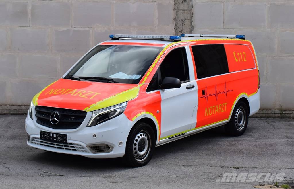 Mercedes-Benz Vito 4x4 Notarzt Einsatzfahrzeug NEF Ambulancias
