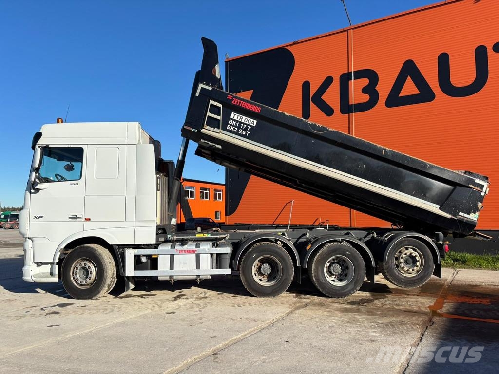 DAF XF 530 8x4*4 BOX L=6036 mm 自卸式货车