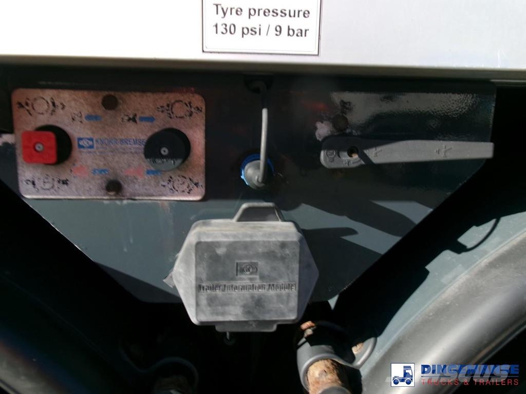 Cobo Fuel tank alu 44.7 m3 / 6 comp + pump Cisternos puspriekabės