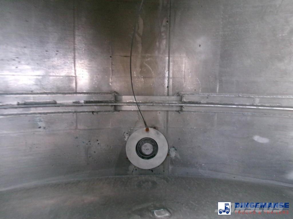 Cobo Fuel tank alu 44.7 m3 / 6 comp + pump Cisternos puspriekabės