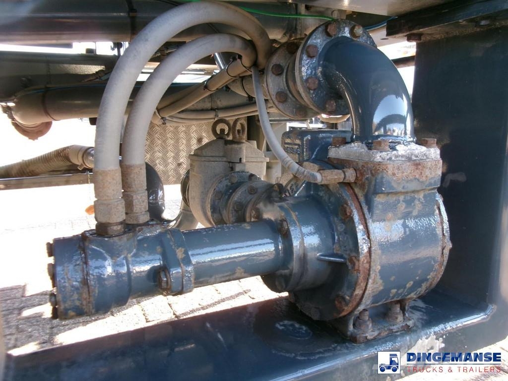 Cobo Fuel tank alu 44.7 m3 / 6 comp + pump Cisternos puspriekabės