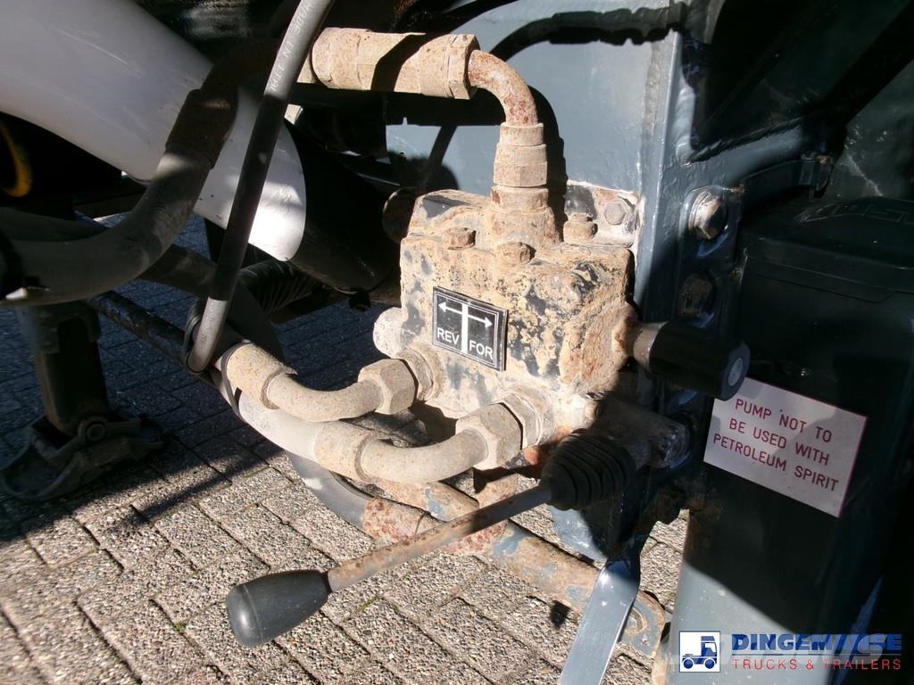 Cobo Fuel tank alu 44.7 m3 / 6 comp + pump Cisternos puspriekabės