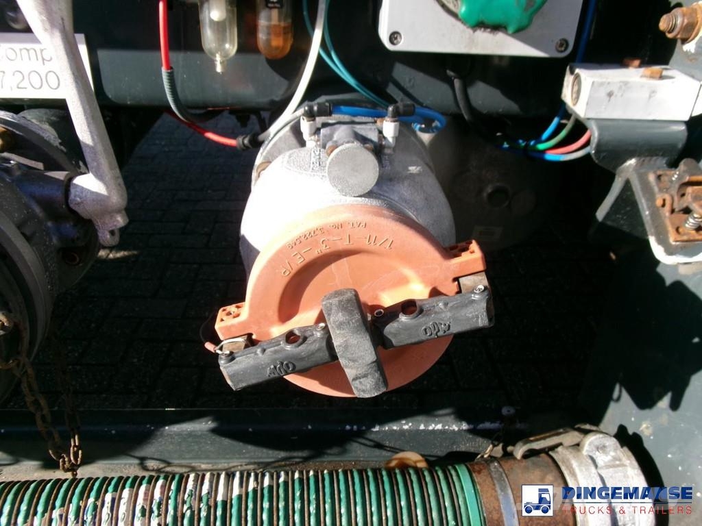 Cobo Fuel tank alu 44.7 m3 / 6 comp + pump Cisternos puspriekabės