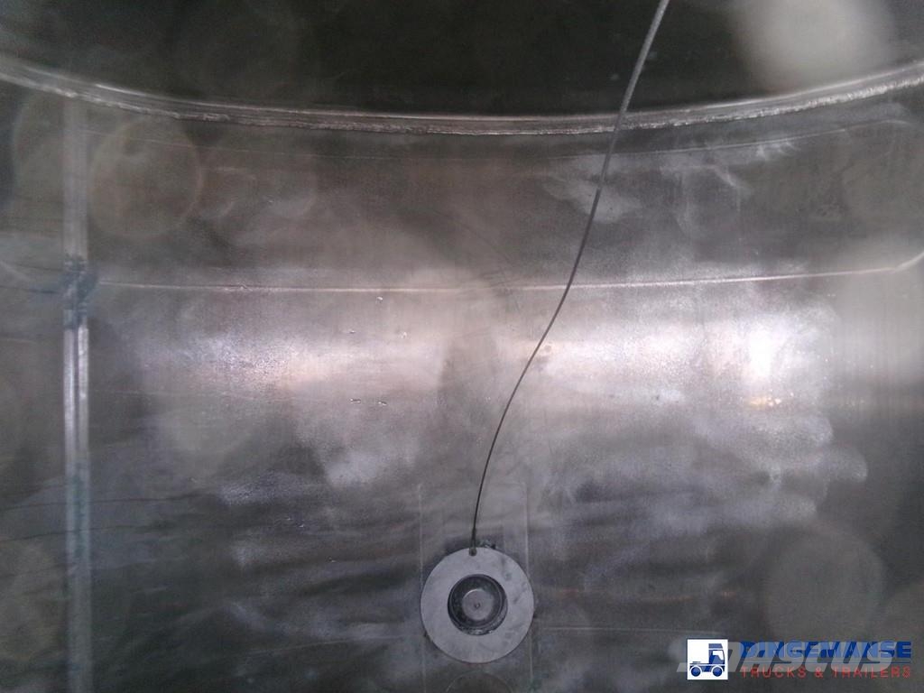 Cobo Fuel tank alu 44.7 m3 / 6 comp + pump Cisternos puspriekabės