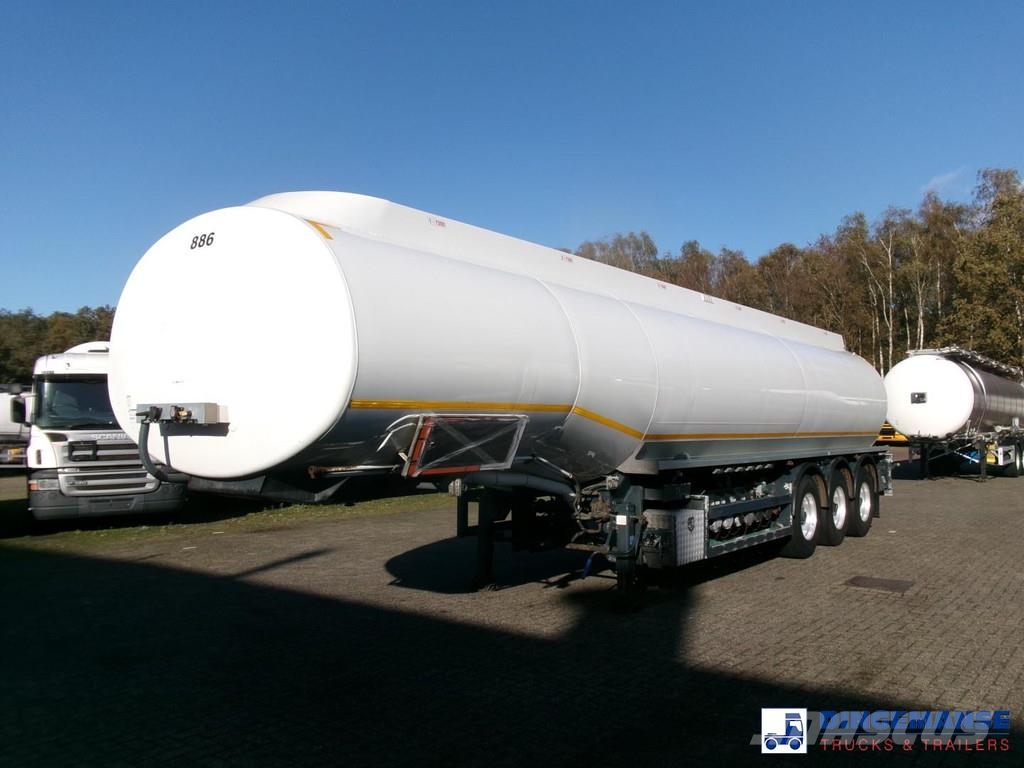 Cobo Fuel tank alu 44.7 m3 / 6 comp + pump Cisternos puspriekabės