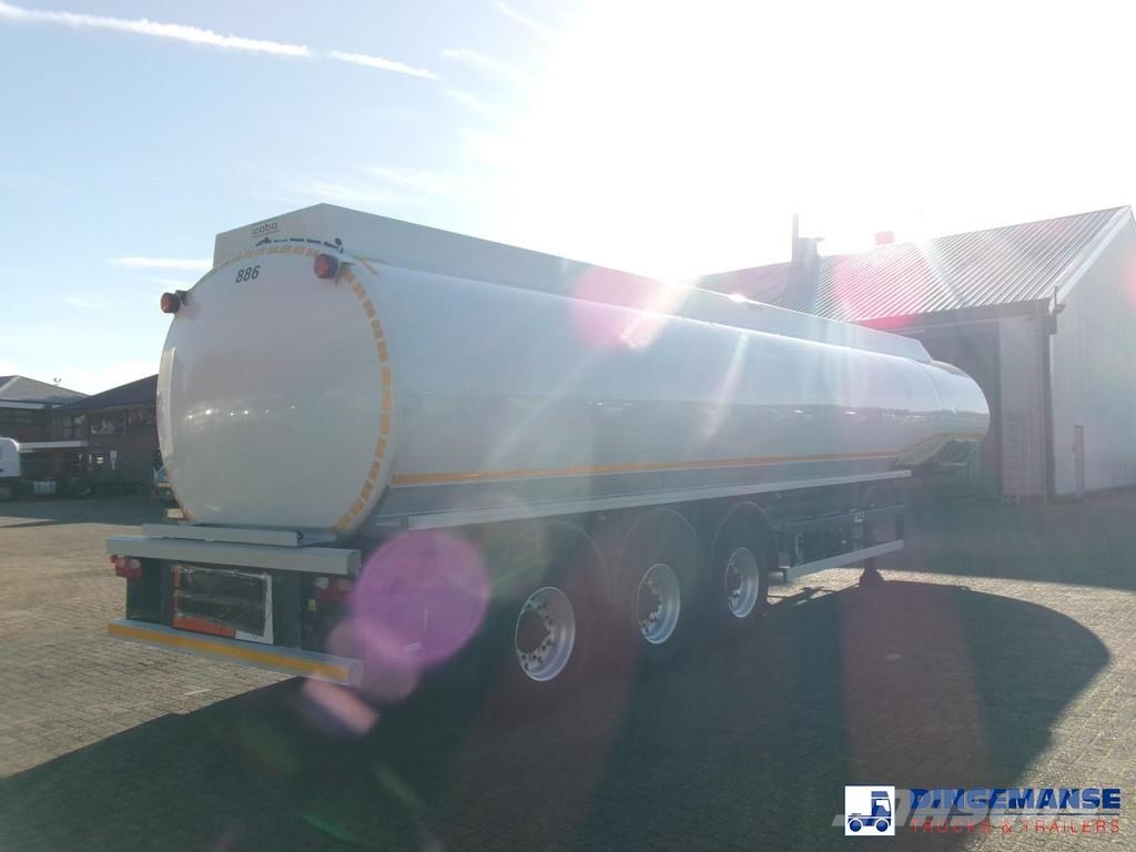Cobo Fuel tank alu 44.7 m3 / 6 comp + pump Cisternos puspriekabės