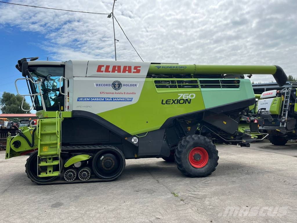 CLAAS Lexion 760 TT Θεριζοαλωνιστικές μηχανές