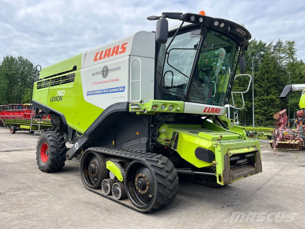 CLAAS Lexion 760 TT Θεριζοαλωνιστικές μηχανές