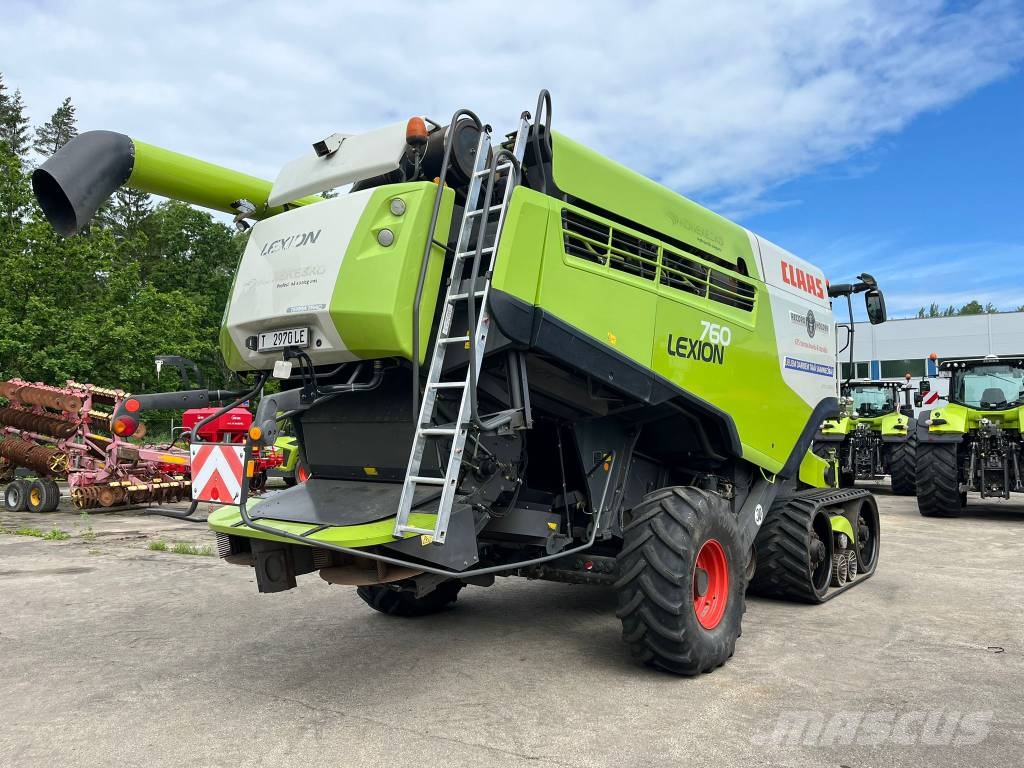 CLAAS Lexion 760 TT Θεριζοαλωνιστικές μηχανές