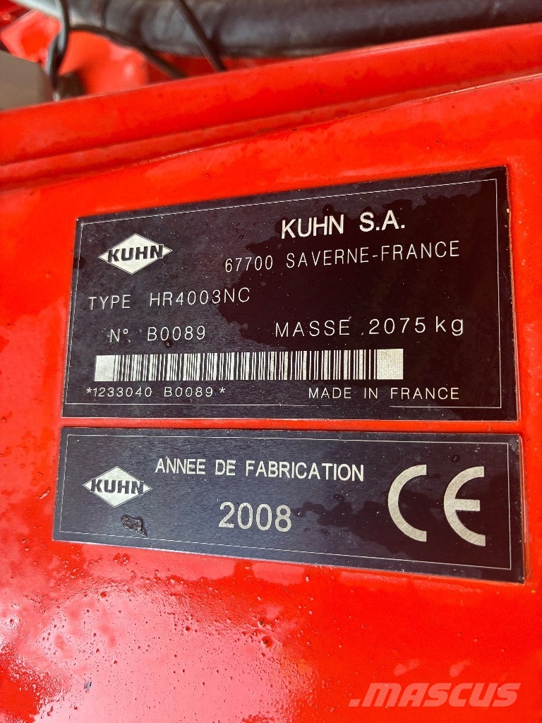 Kuhn NC 4000 Zaaicombinaties