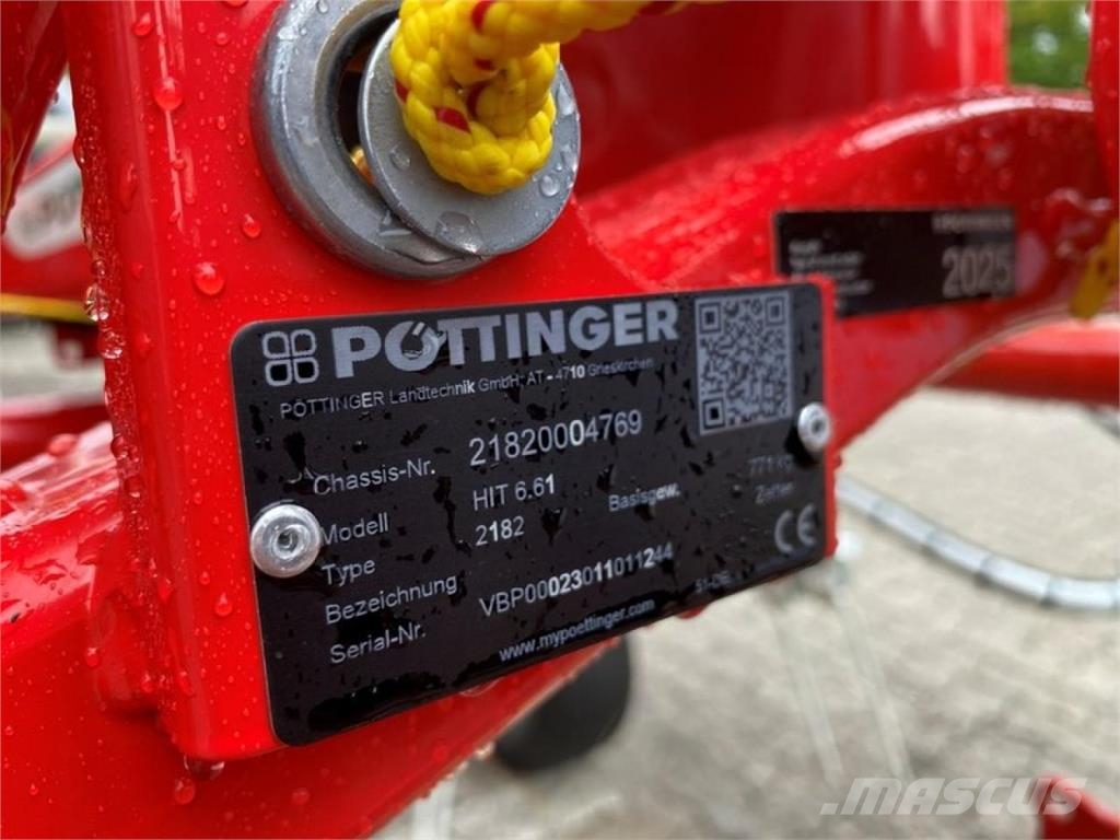 Pöttinger HIT 6.61 Pöyhimet ja haravat