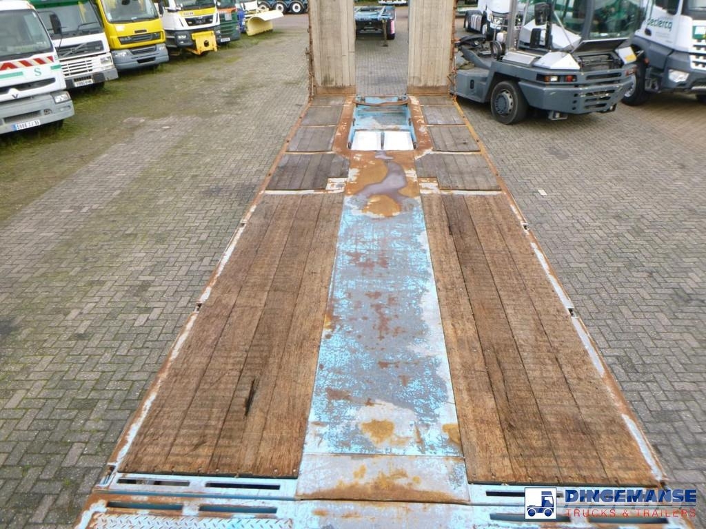 Faymonville 4-axle semi-lowbed trailer ext. 73 t + ramps Zemie treileri
