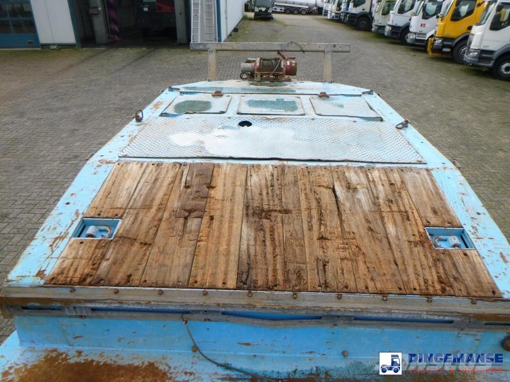 Faymonville 4-axle semi-lowbed trailer ext. 73 t + ramps Zemie treileri