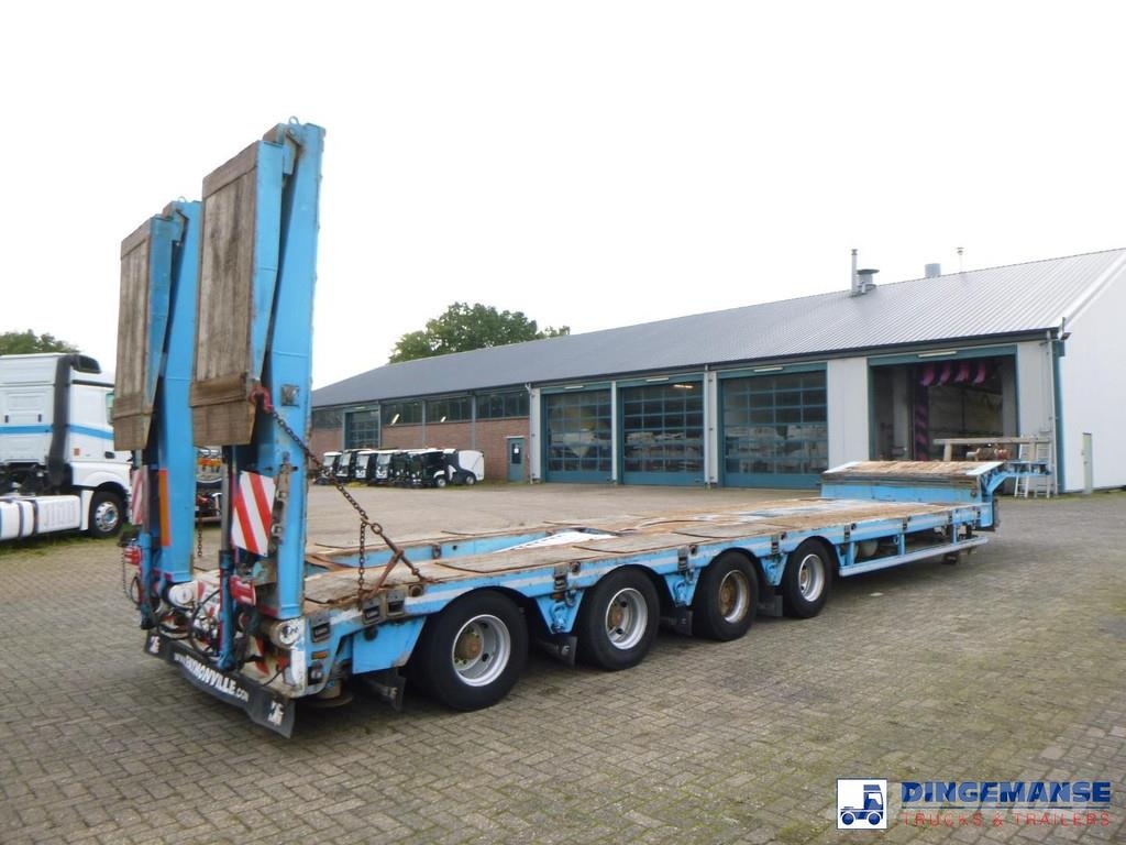 Faymonville 4-axle semi-lowbed trailer ext. 73 t + ramps Semirremolques de góndola rebajada