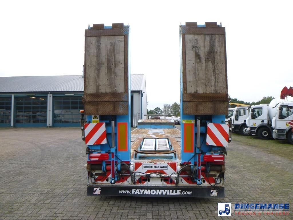 Faymonville 4-axle semi-lowbed trailer ext. 73 t + ramps Semirremolques de góndola rebajada