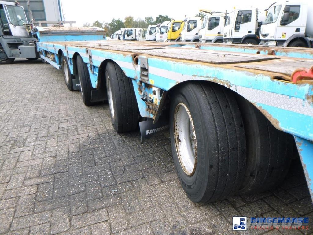 Faymonville 4-axle semi-lowbed trailer ext. 73 t + ramps Semirremolques de góndola rebajada