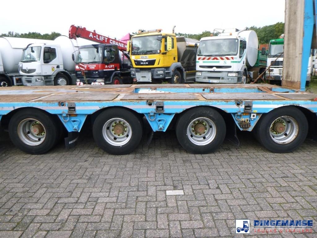 Faymonville 4-axle semi-lowbed trailer ext. 73 t + ramps Zemie treileri