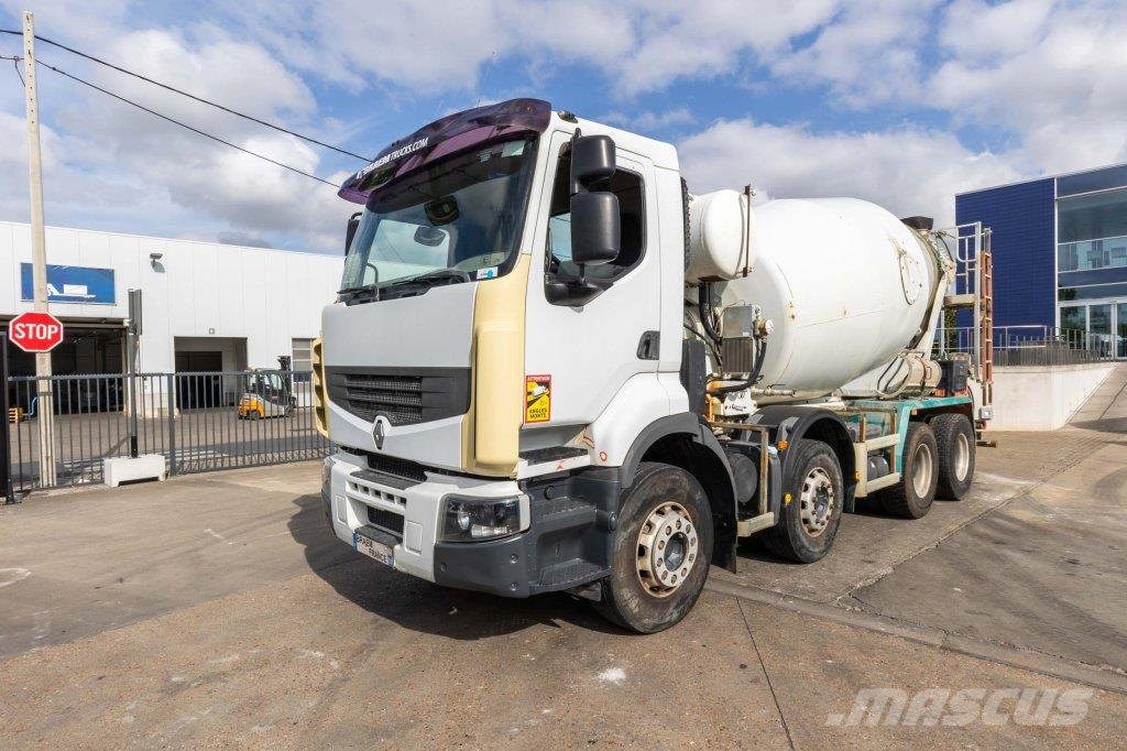 Renault PREMIUM-LANDER 380 DXI + STETTER Бетономішалки (Автобетонозмішувачі)