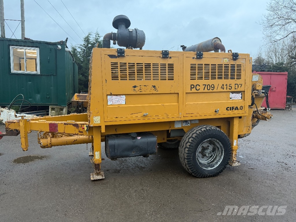 Cifa PC 709 / 415 D7 Bombas de concreto