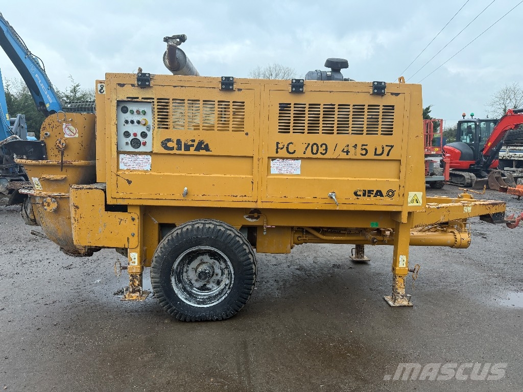 Cifa PC 709 / 415 D7 Bombas de concreto
