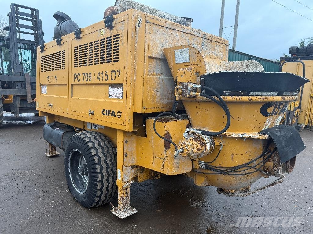 Cifa PC 709 / 415 D7 Bombas de concreto