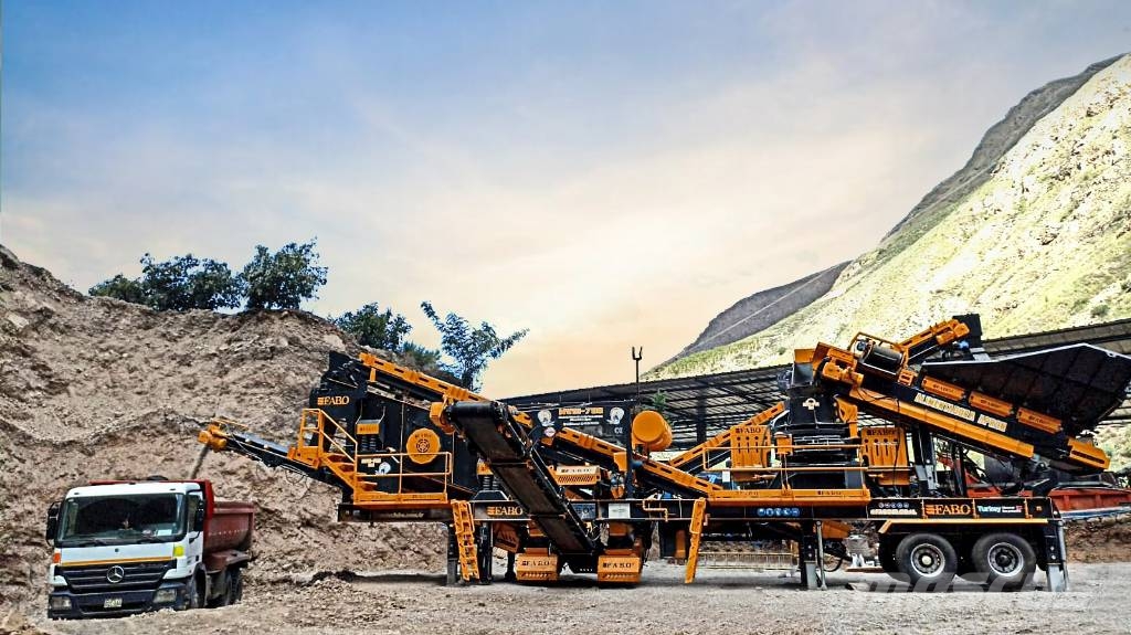 Fabo MVSI700 CONCASSEUR MOBILE POUR PRODUCTION DU SABLE Κινητοί σπαστήρες
