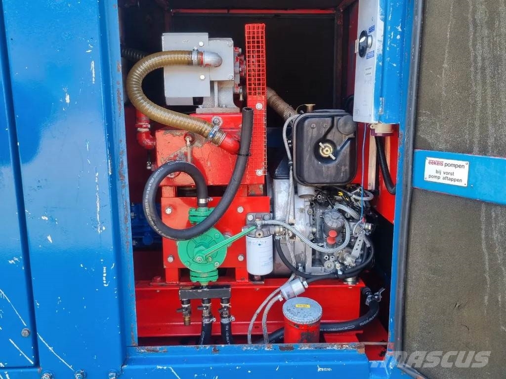 Hidrostal 100 GG met Hatz motor 1D81Z ''Betsy" Hidrostal ''B Bombas de agua