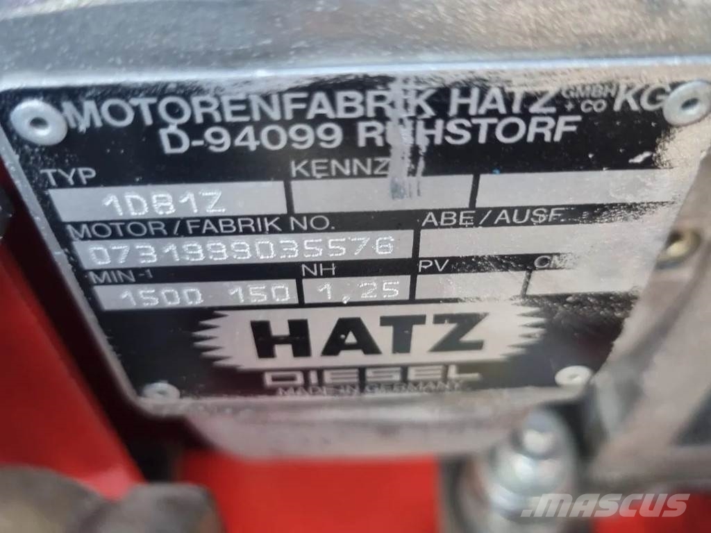 Hidrostal 100 GG met Hatz motor 1D81Z ''Betsy" Hidrostal ''B Bombas de agua