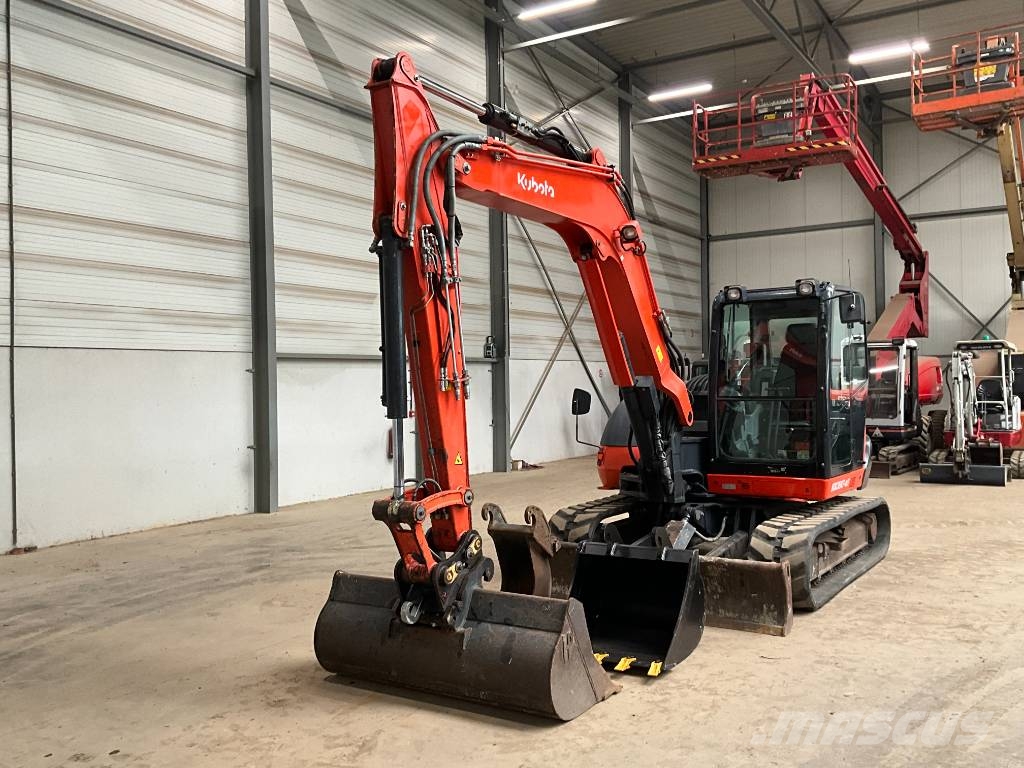 Kubota KX 080-4 A Midigraafmachines 7t - 12t