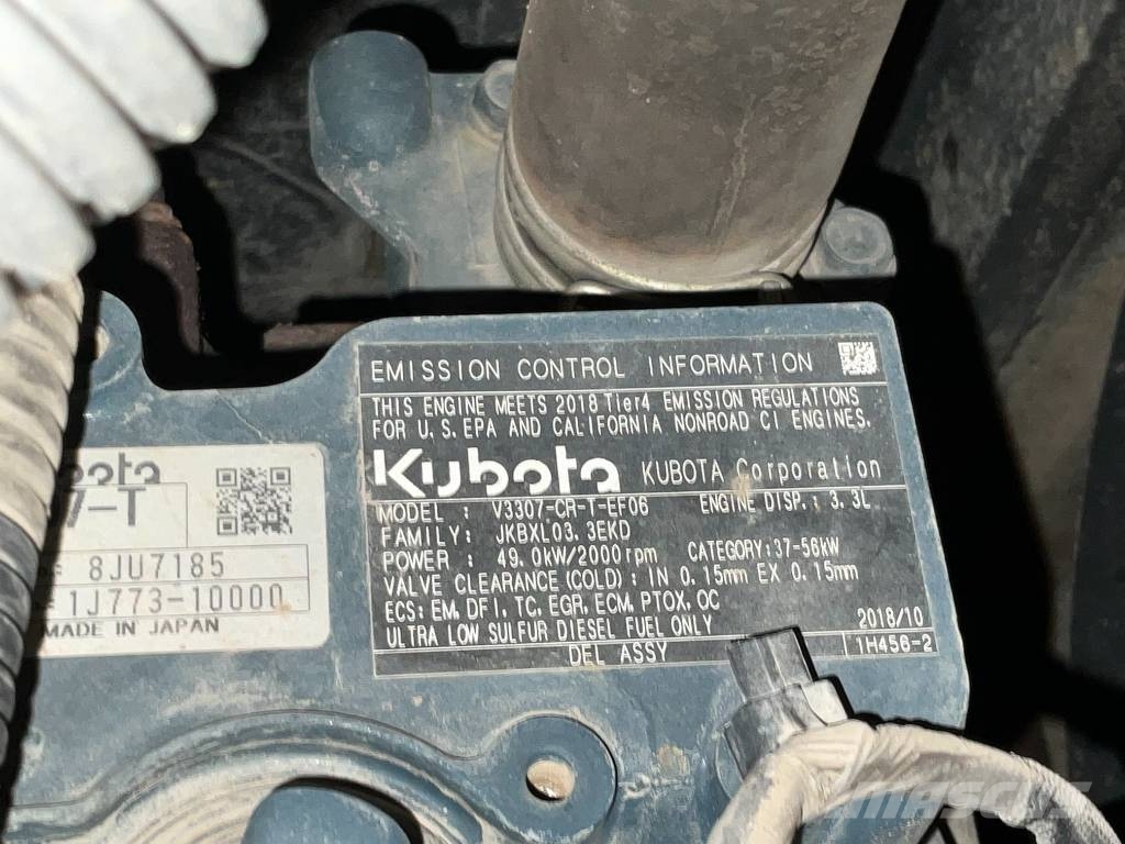 Kubota KX 080-4 A Midigraafmachines 7t - 12t