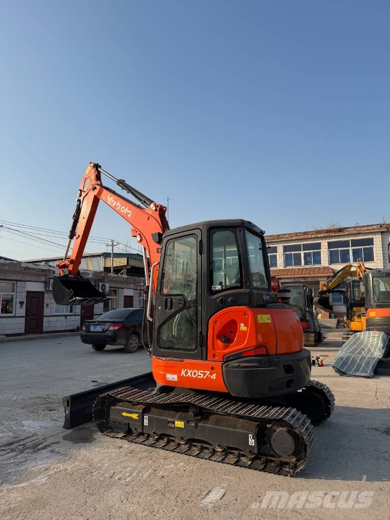 Kubota KX 057-4 حفارات صغيرة أقل من 7 طن (حفارات صغيرة)
