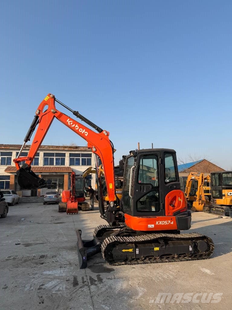 Kubota KX 057-4 حفارات صغيرة أقل من 7 طن (حفارات صغيرة)