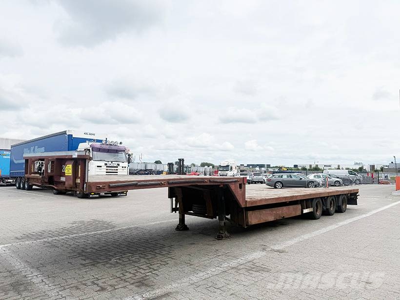Renders Stepdeck / Tiefbettauflieger Semirremolques de plataformas planas/laterales abatibles