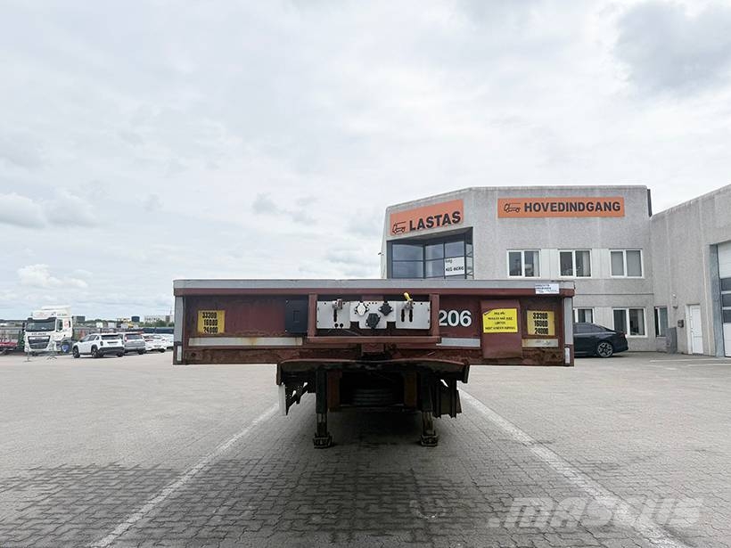 Renders Stepdeck / Tiefbettauflieger Semirremolques de plataformas planas/laterales abatibles