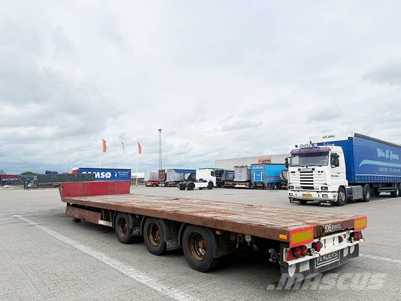 Renders Stepdeck / Tiefbettauflieger Semirremolques de plataformas planas/laterales abatibles