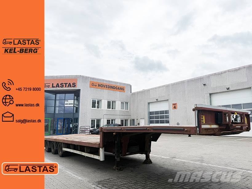 Renders Stepdeck / Tiefbettauflieger Semirremolques de plataformas planas/laterales abatibles