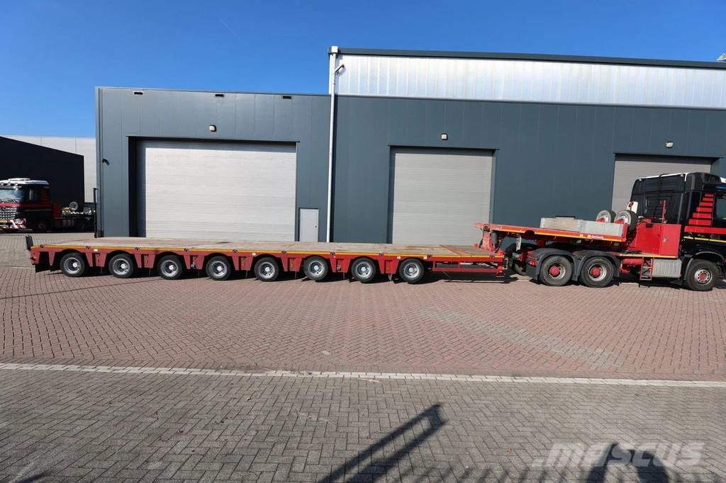 Nooteboom MCO-121-08V, double extendable 8-Axle Semi-Trailer Diepladers