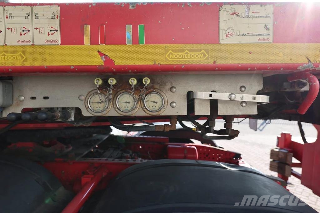 Nooteboom MCO-121-08V, double extendable 8-Axle Semi-Trailer Diepladers