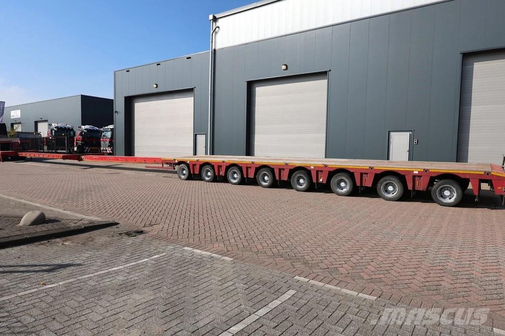 Nooteboom MCO-121-08V, double extendable 8-Axle Semi-Trailer Diepladers