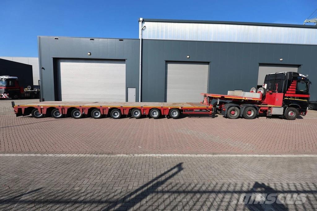Nooteboom MCO-121-08V, double extendable 8-Axle Semi-Trailer Diepladers