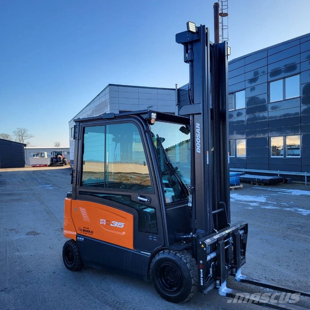 Doosan B 35 X-7 3500 kg 4805 mm HYR-KÖP Elektrische heftrucks
